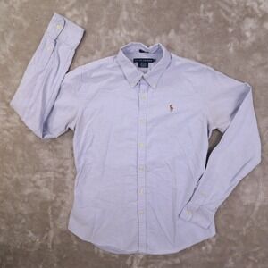 Ralph Lauren Pale Blue Button-Down Shirt